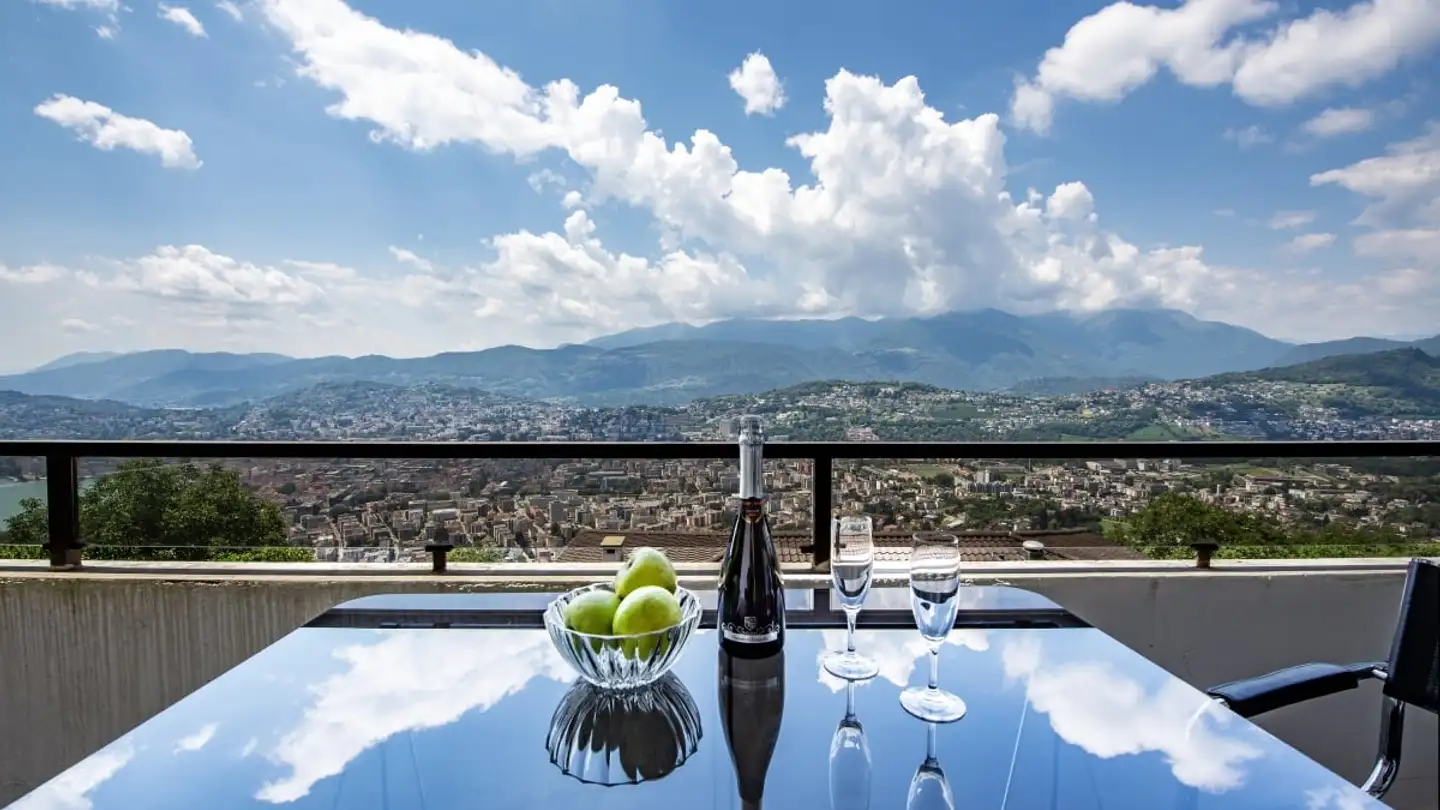 Appartamento in vendita - Via Al Bosco 71a, 6974 Aldesago