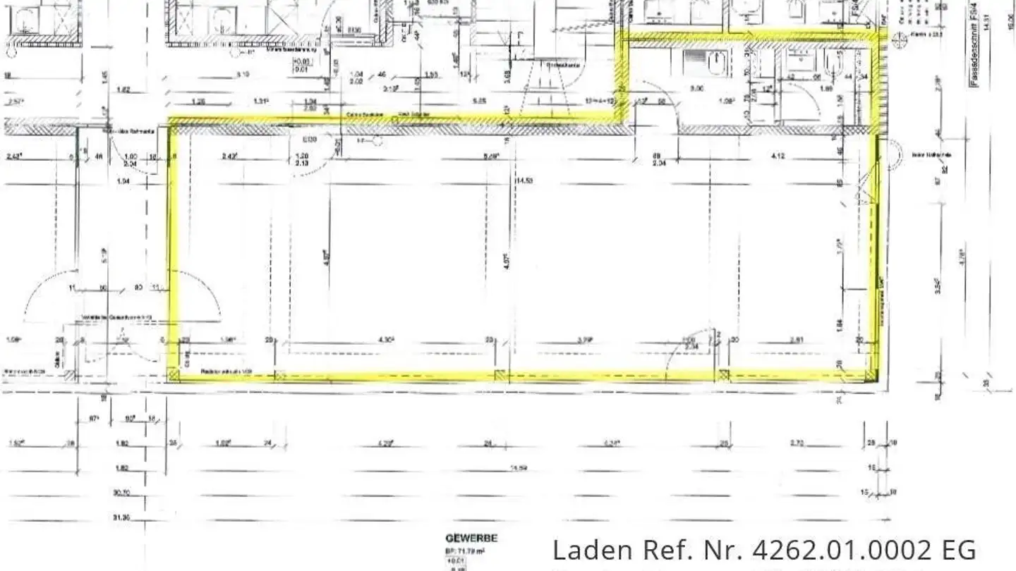 Gewerbe mieten - Rue Centrale / Zentralstrasse 68, 2503 Biel/Bienne - Foto 3