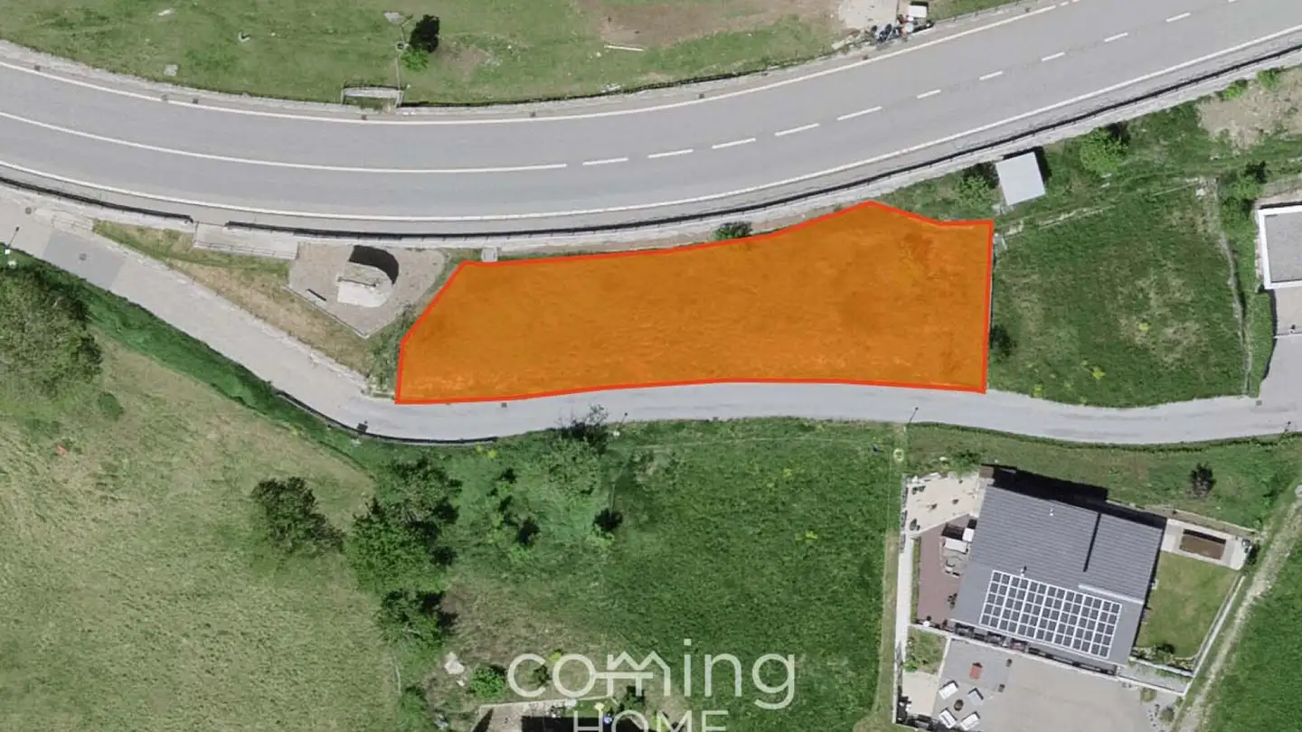 Constructible plot for sale - 3949 Hohtenn