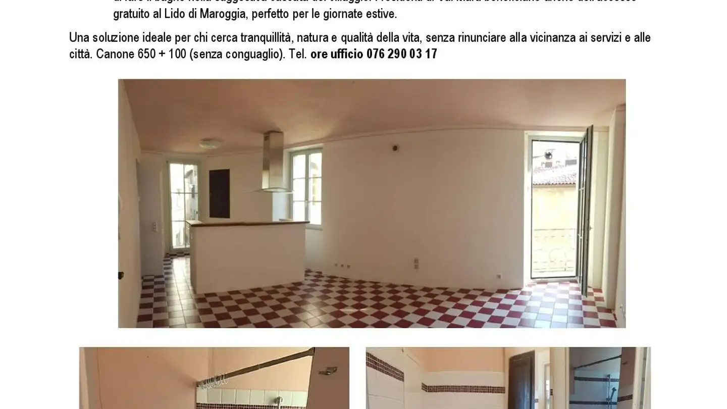 Appartamento in affitto - Salita Monticello 1, 6821 Rovio