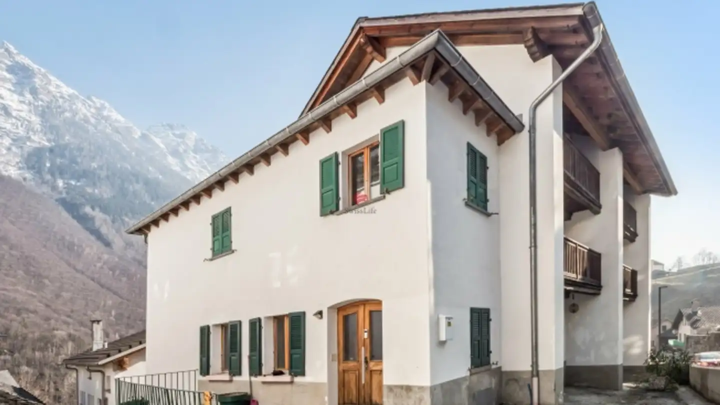 Casa singola in vendita - Stradón 6, 6563 Mesocco