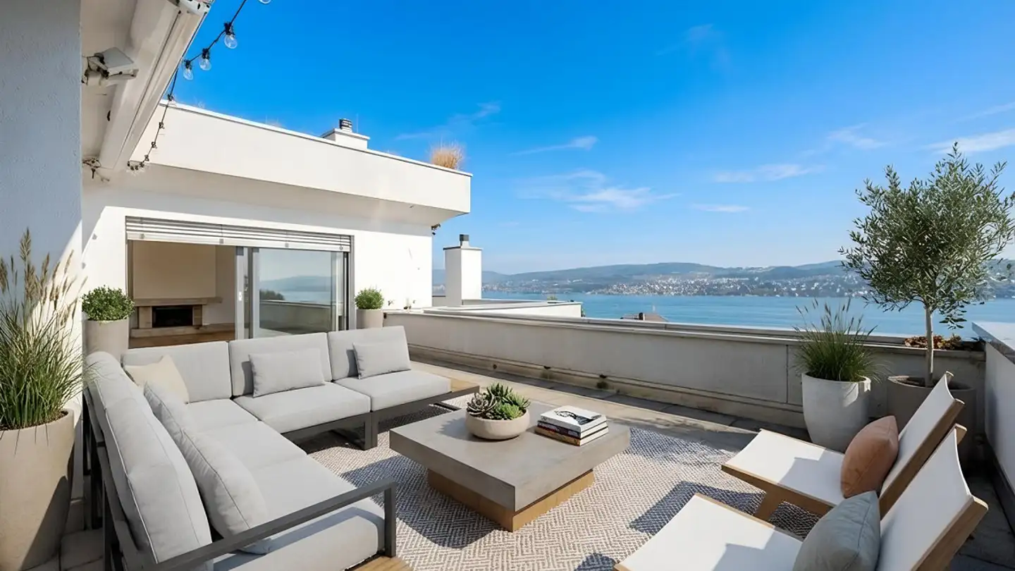 Stepped apartment for rent - Claridenstrasse 17, 8802 Kilchberg ZH - Photo 2