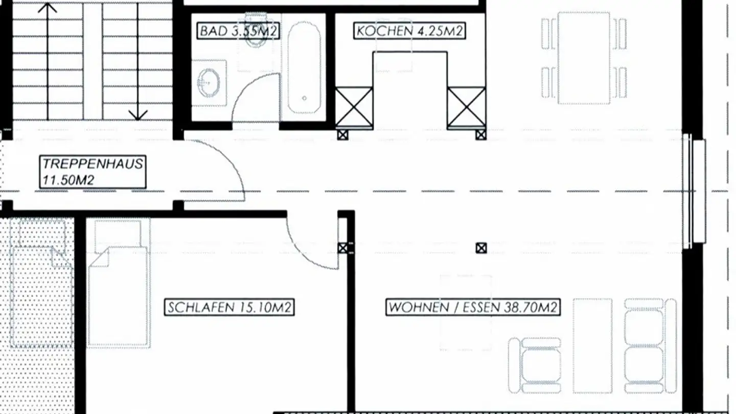 Penthouse for rent - Bühlstrasse 12, 8583 Sulgen - Photo 4