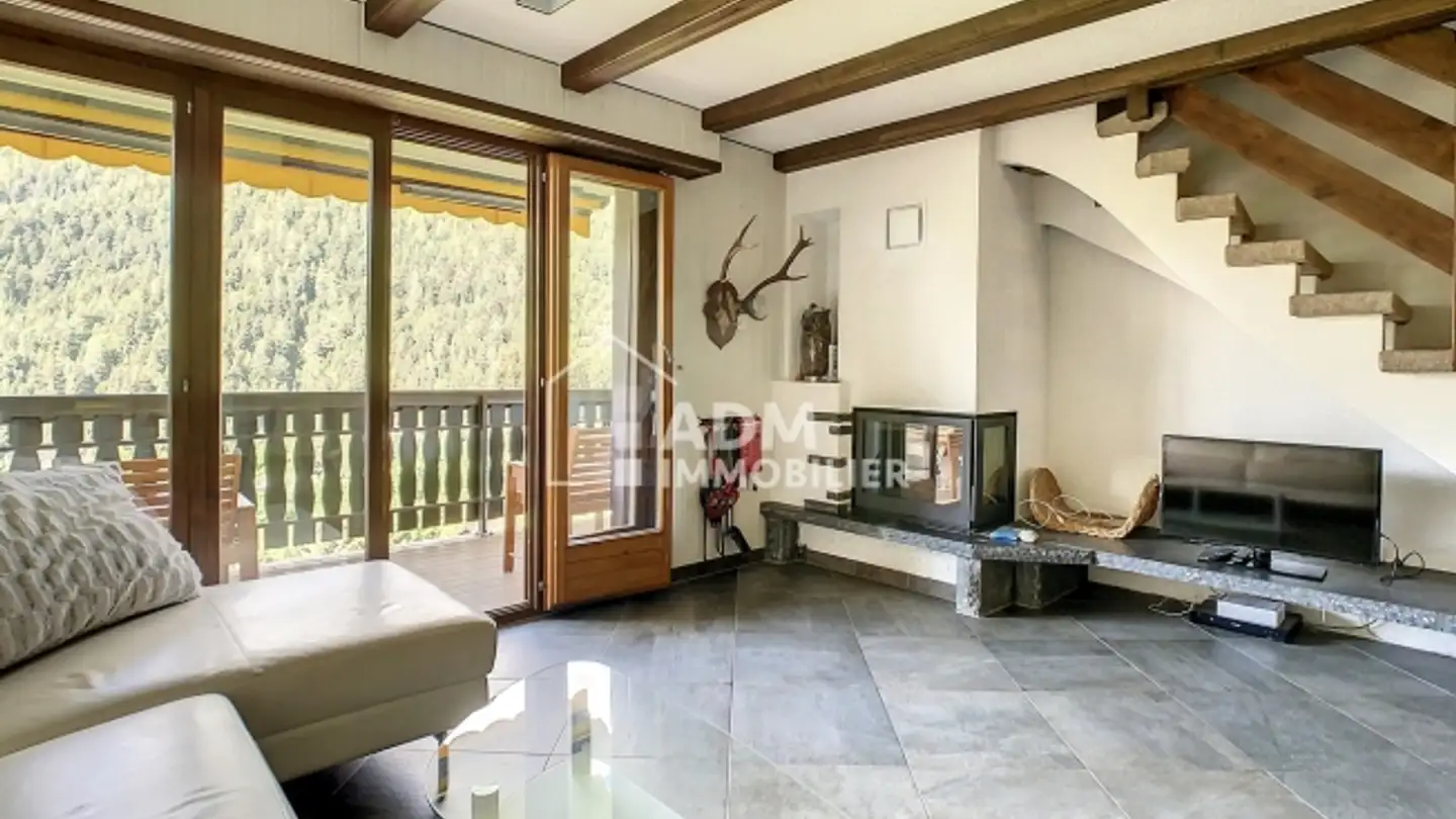 Appartement meublé à louer - Chemin Des Bioles 33, 1911 Ovronnaz