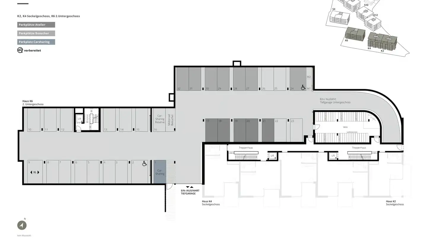 Indoor motorbike parking space for sale - 6212 St. Erhard - Photo 4
