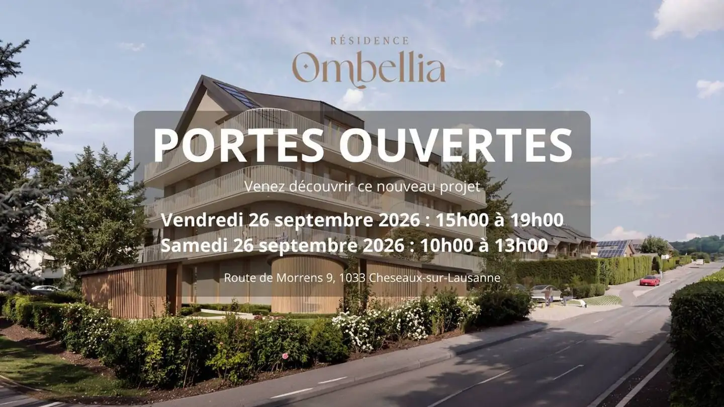 Appartement à vendre - 1033 Cheseaux-sur-Lausanne