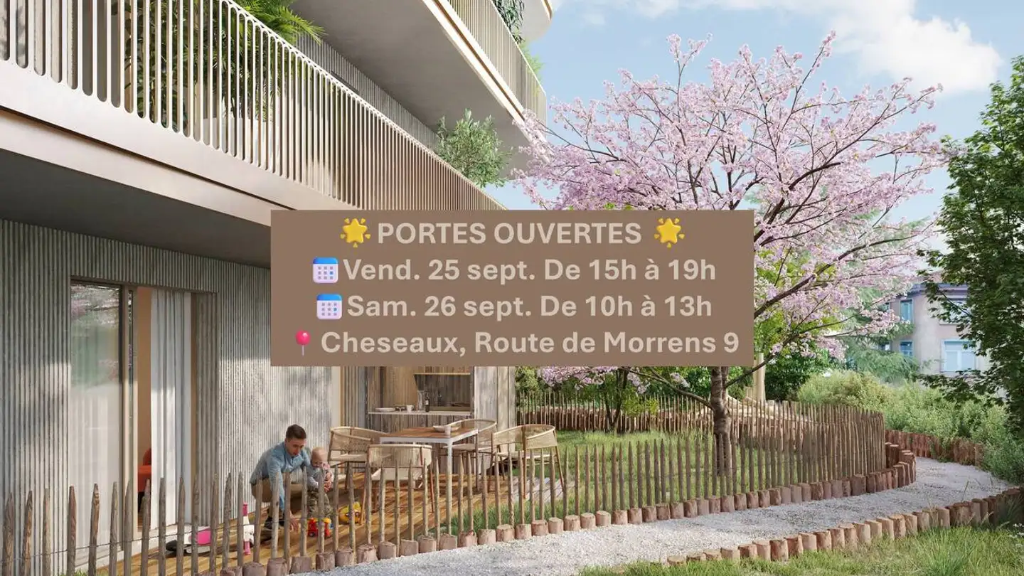 Appartement à vendre - 1033 Cheseaux-sur-Lausanne