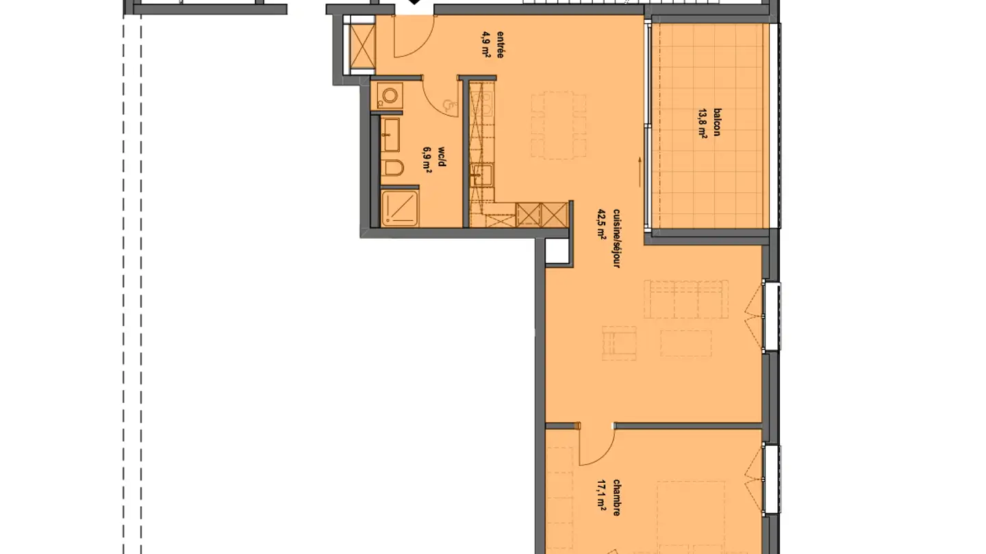 Appartement à vendre - 1611 Le Crêt-près-Semsales - Photo 2