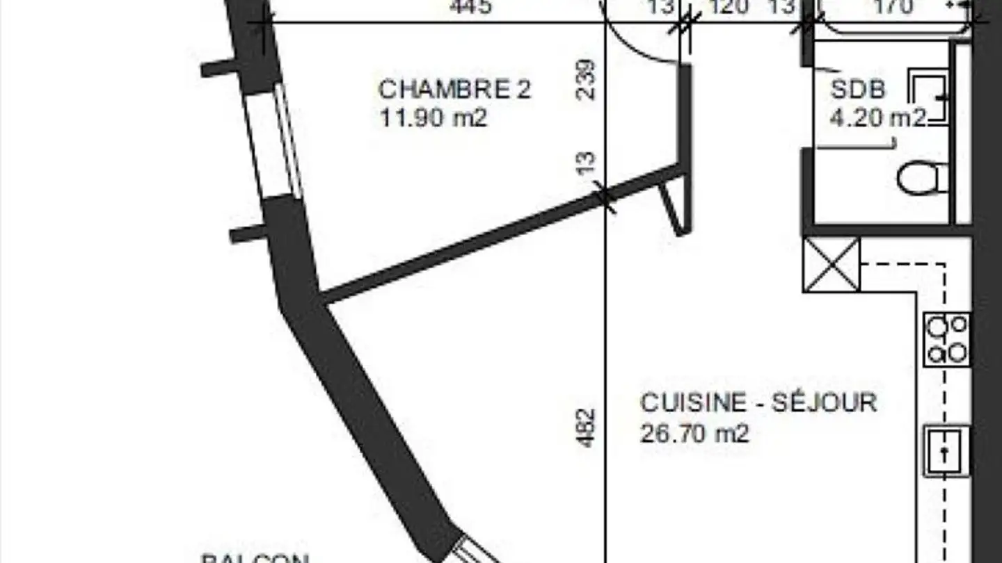 Attico in affitto - Chemin Des Charrières 6, 2024 St-Aubin-Sauges - Photo 3