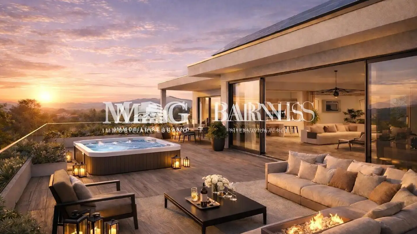 Attique à vendre - Via Ronchetto, 6925 Gentilino