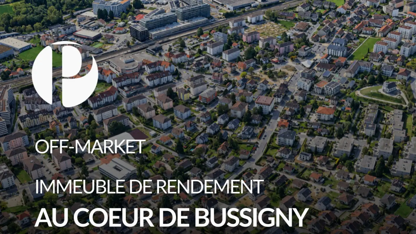 Immeuble mixte à vendre - 1030 Bussigny