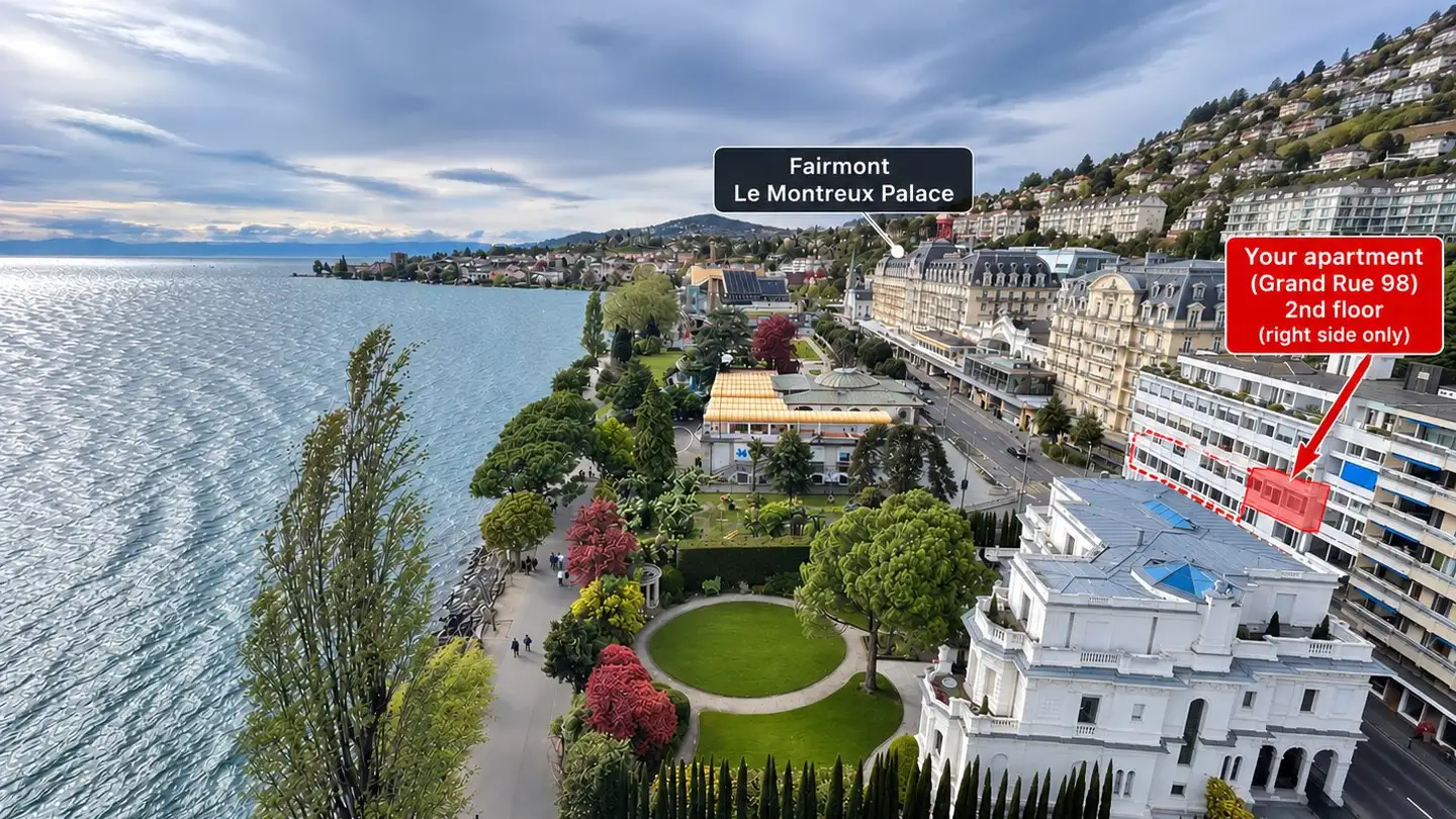 Appartamento in vendita - Grand' Rue, 1820 Montreux