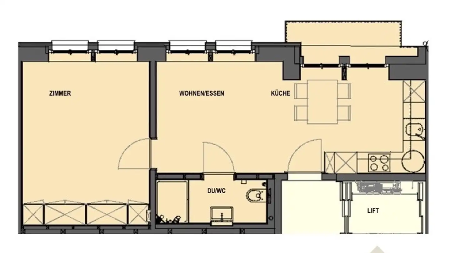 Möblierte Wohnung mieten - 6003 Luzern - Foto 2