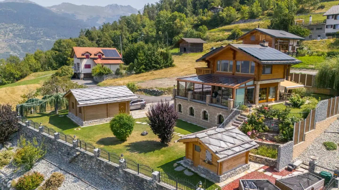 Chalet in vendita - Chemin D'ypresse 5, 1992 Les Agettes