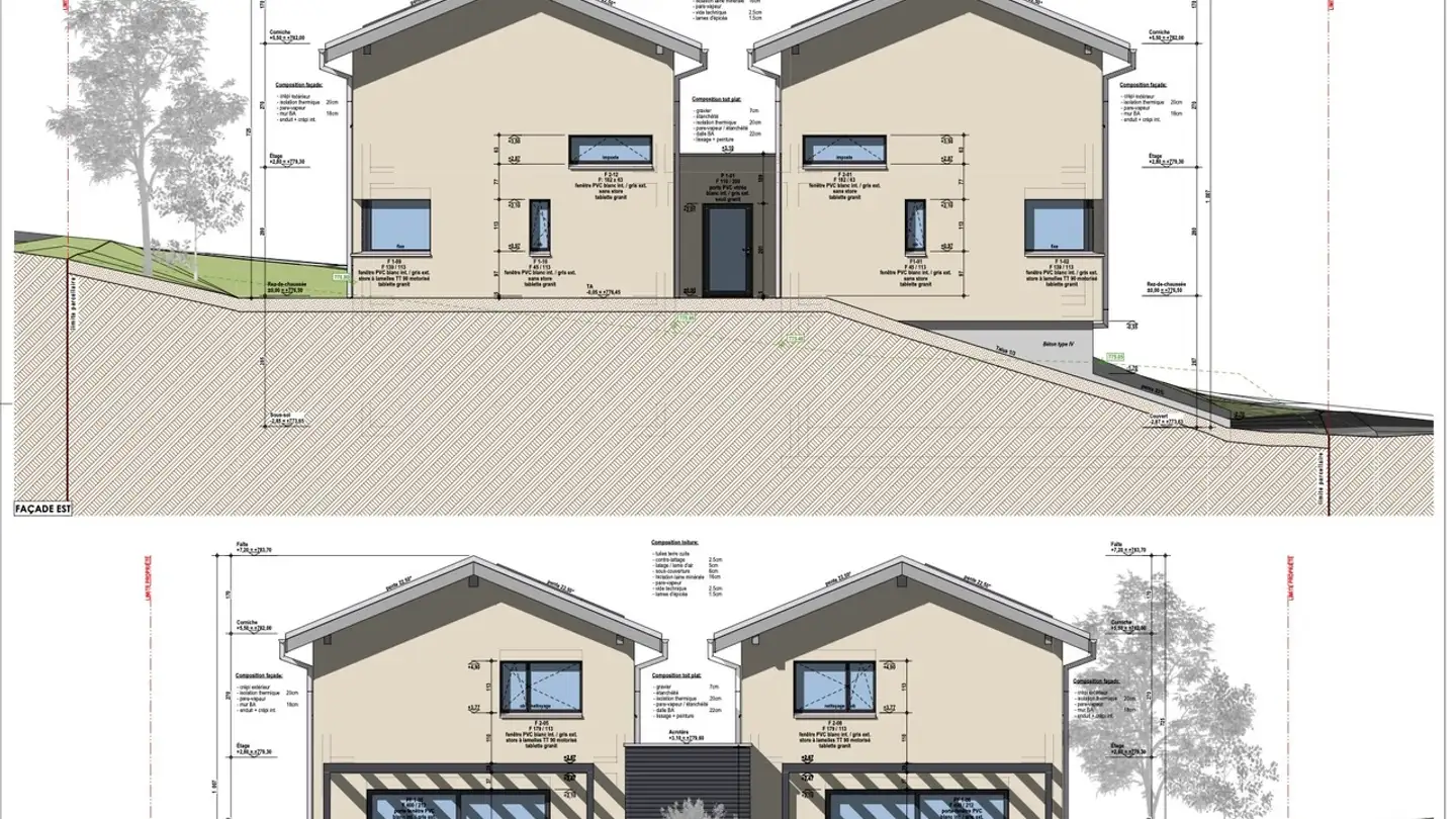 Maison en terrasse à louer - Chemin Du Closy, 1692 Massonnens - Photo 3