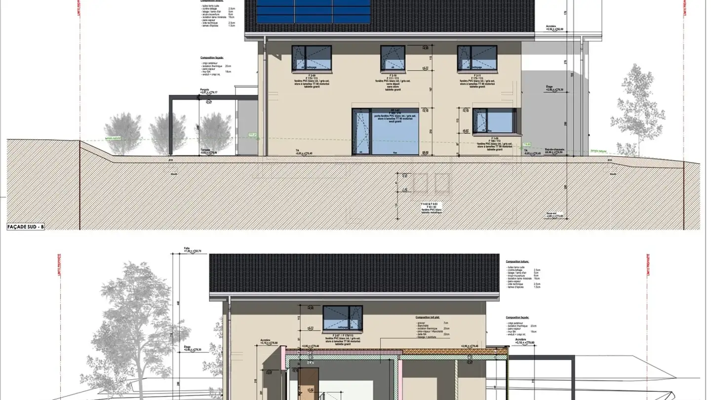 Maison en terrasse à louer - Chemin Du Closy, 1692 Massonnens - Photo 4