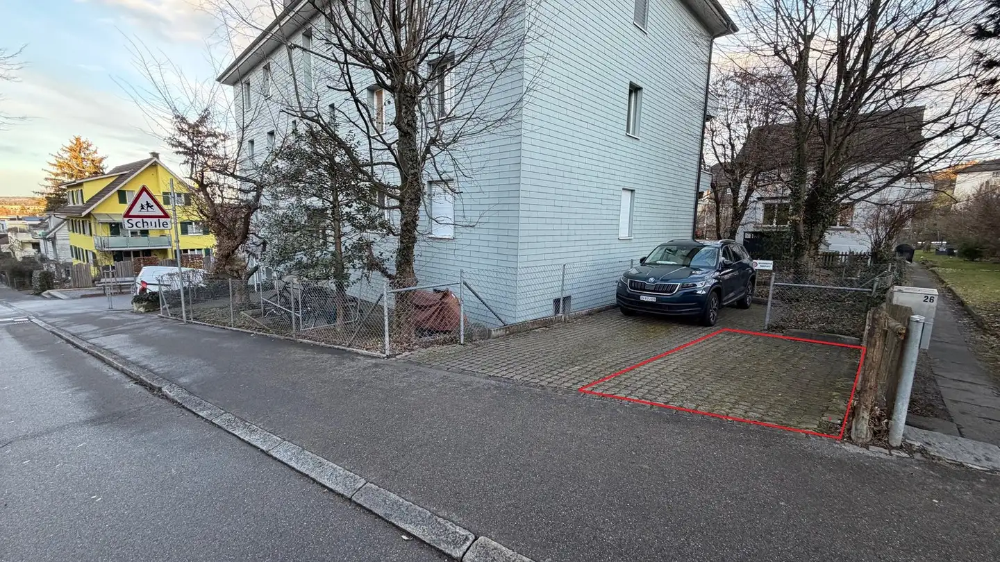 Parcheggio esterno in affitto - Apfelbaumstrasse 28, 8050 Zürich