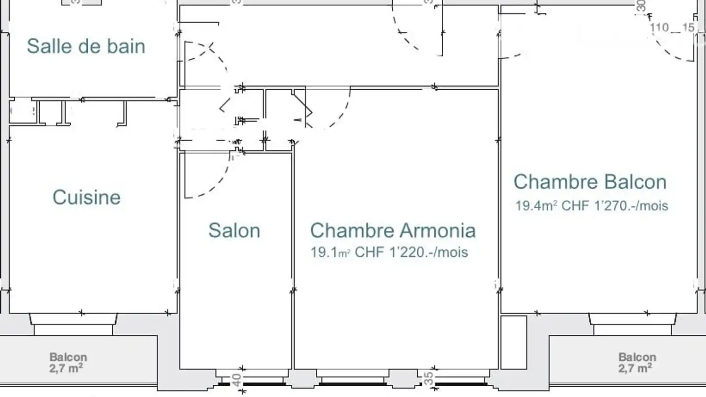 Stanza singola in affitto - Rue Emile- Yung 5, 1205 Genève - Foto 3