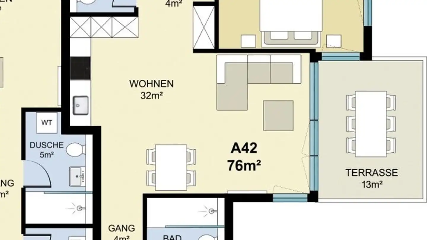 Wohnung mieten - Wilerstrasse 25, 8370 Sirnach - Foto 2