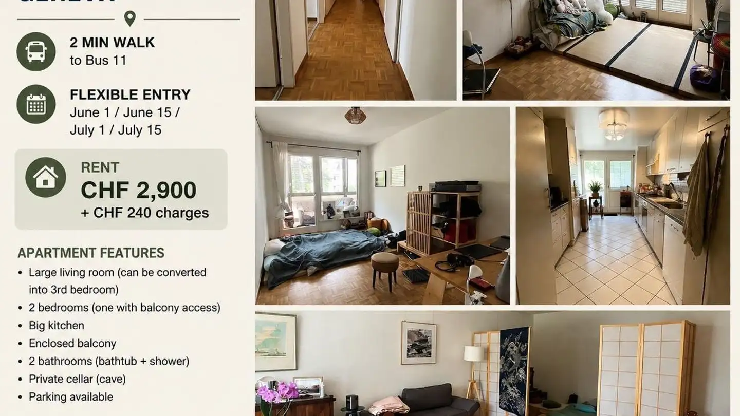Wohnung mieten - Avenue Wendt 26, 1203 Genève
