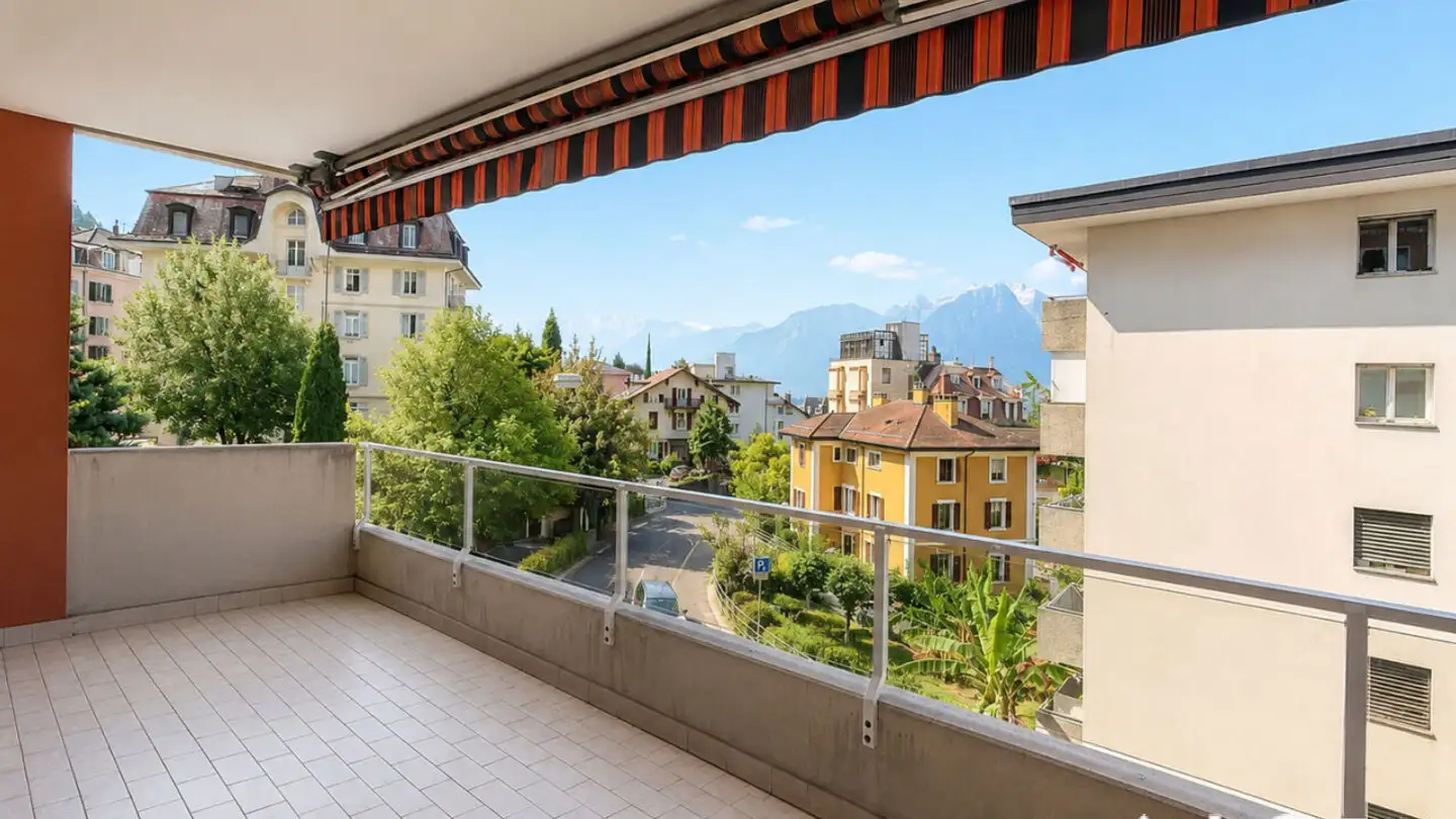 Appartement à louer - 1820 Territet