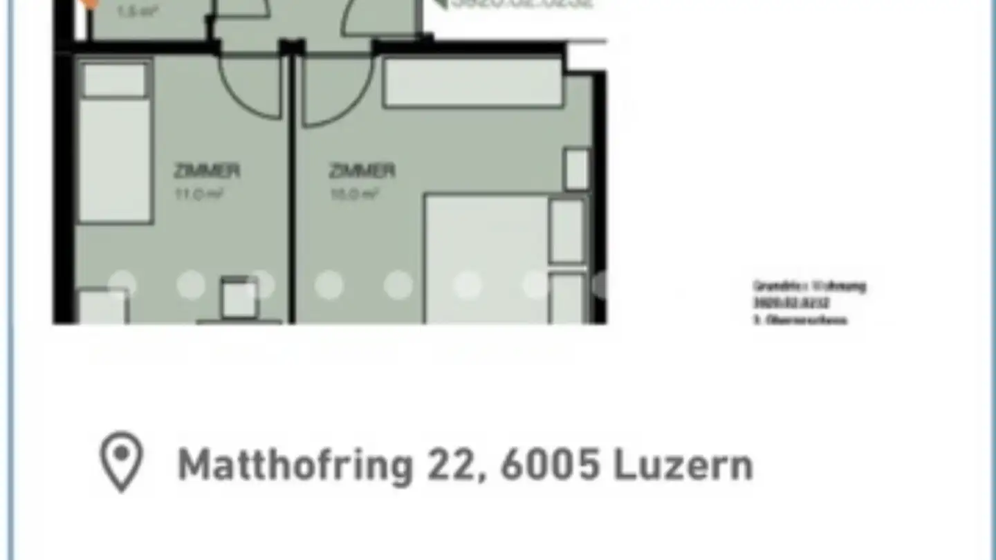 Appartement à louer - Matthofring 22, 6005 Luzern - Photo 2