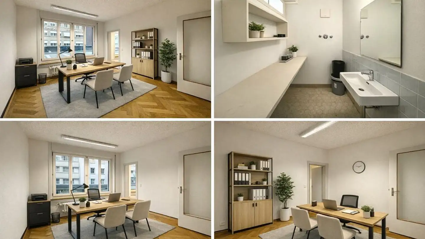 Bürofläche mieten - Rue De La Gare / Bahnhofstrasse 12, 2502 Biel/Bienne