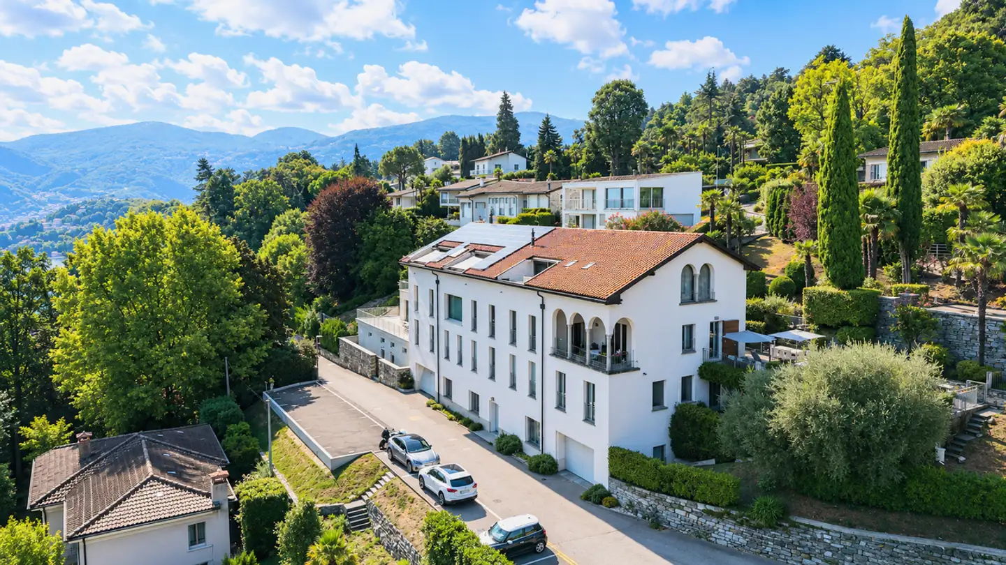 Appartement à louer - Via Roncaccio 5, 6942 Savosa