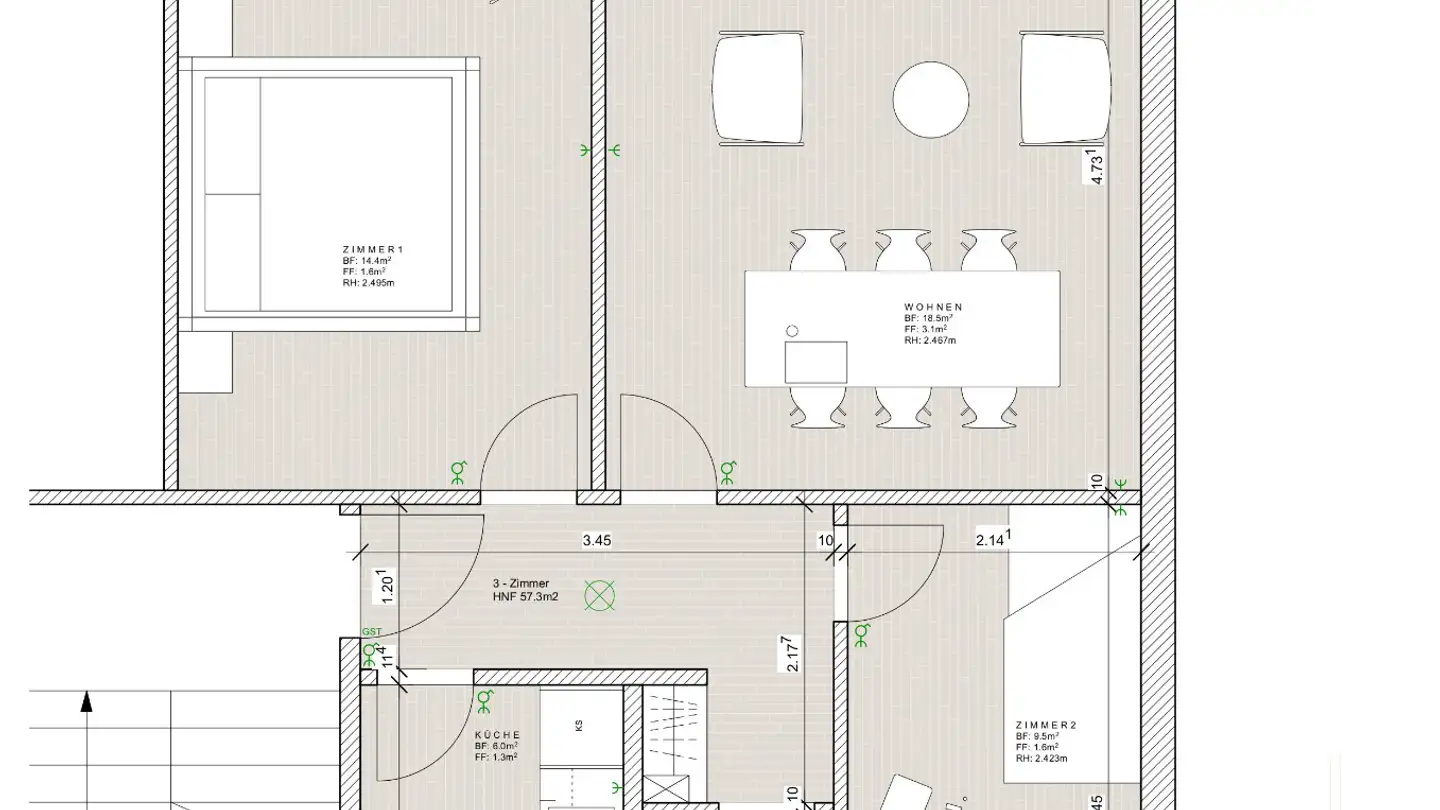 Wohnung mieten - Breitenweg 10, 8910 Affoltern am Albis - Foto 2