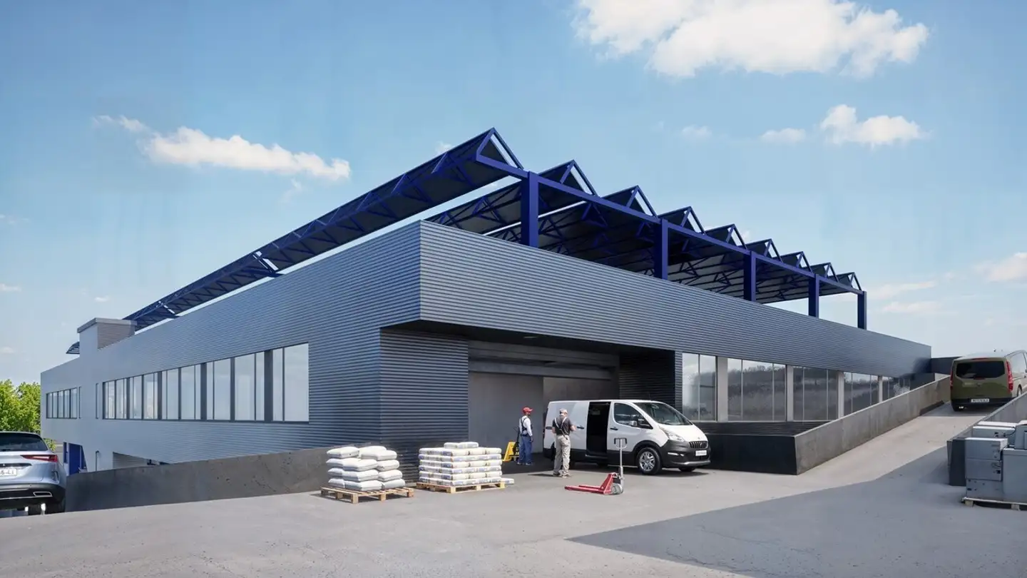 Gewerbe mieten - Riedmattstrasse 12, 8153 Rümlang