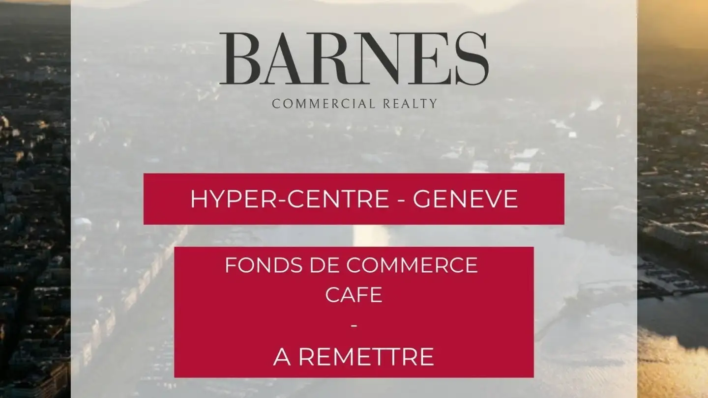 Coffee shop for rent - 1204 Genève