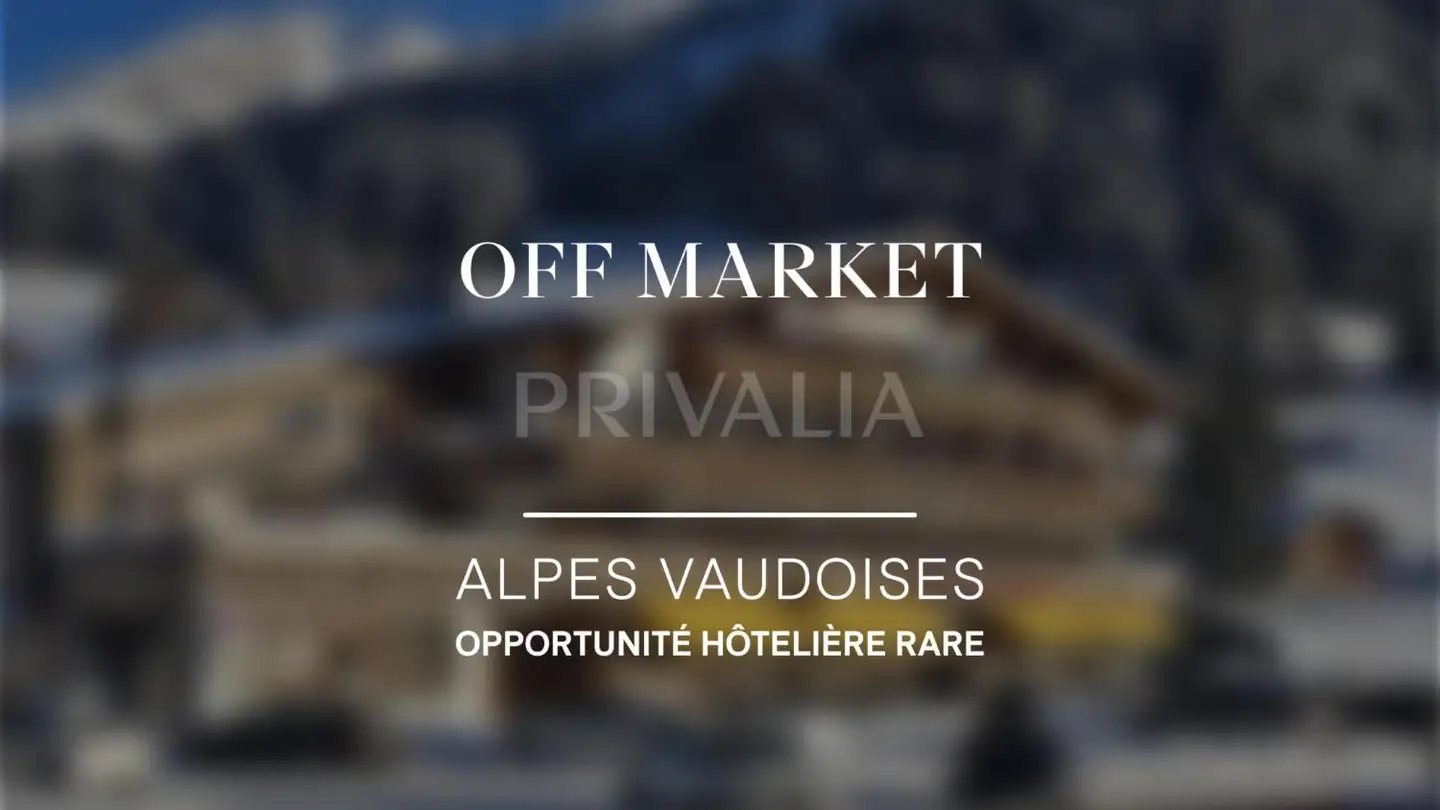 Hotel kaufen - 1862 Les Mosses