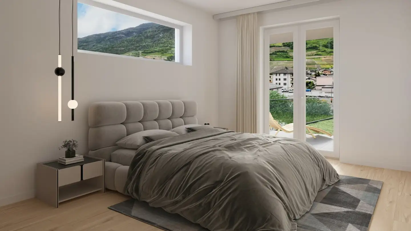 Appartamento in affitto - Rue De La Toule 28, 1907 Saxon - Photo 2