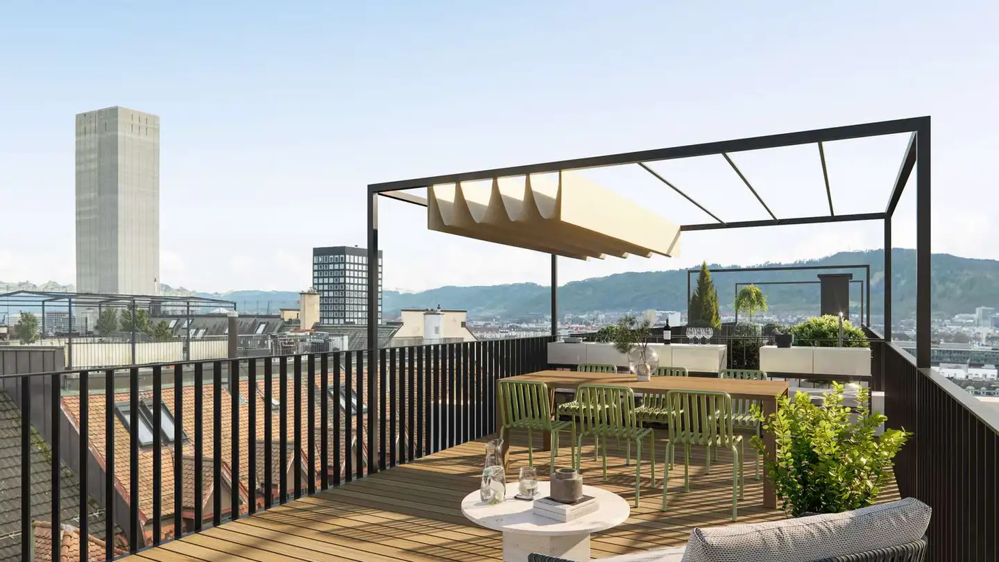 Penthouse kaufen - Habsburgstrasse 41, 8037 Zürich