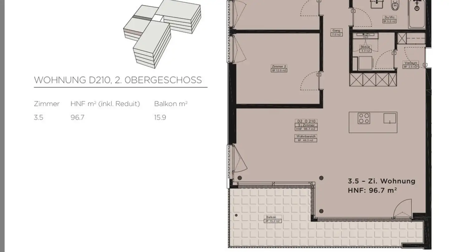 Wohnung mieten - Leisibüelstrasse 135, 8708 Männedorf - Foto 3