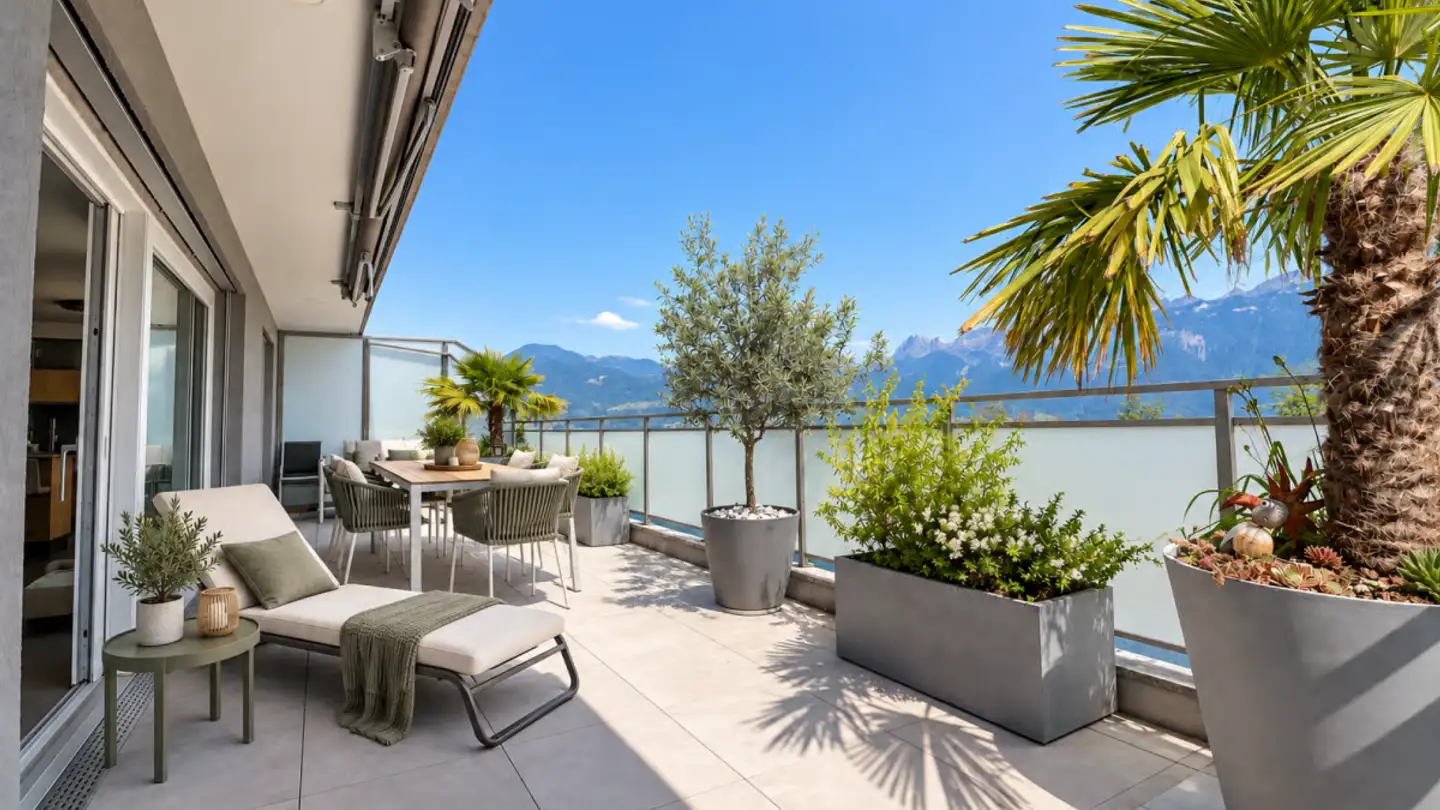 Penthouse kaufen - Route De Foges 18, 1870 Monthey