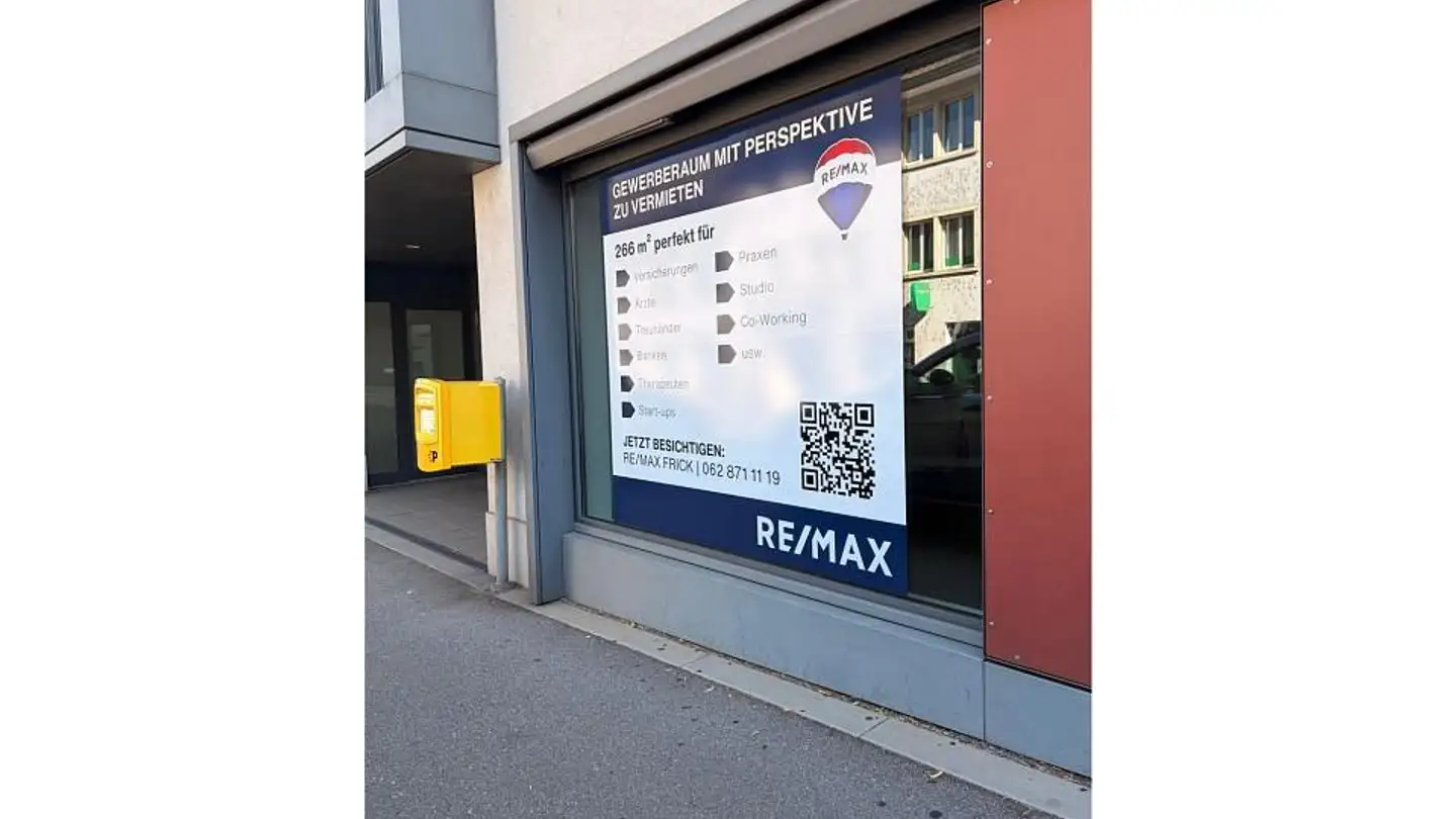 Gewerbe mieten - Hauptstrasse 73, 5070 Frick