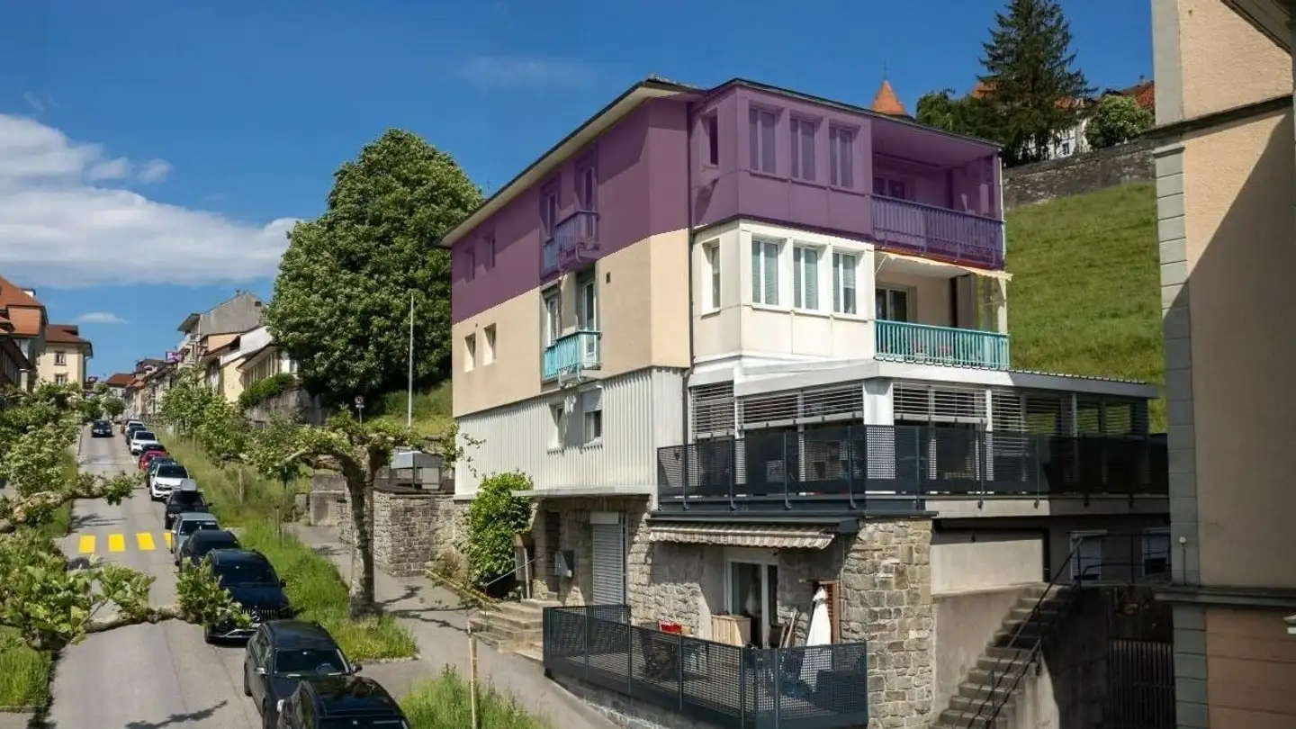 Appartamento in affitto - Route De La Belle-Croix, 1680 Romont FR