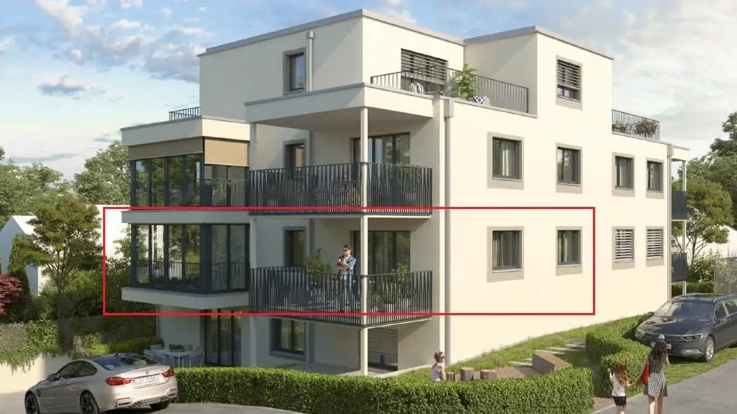 Wohnung mieten - Im Boden 4, 8172 Niederglatt ZH - Foto 2