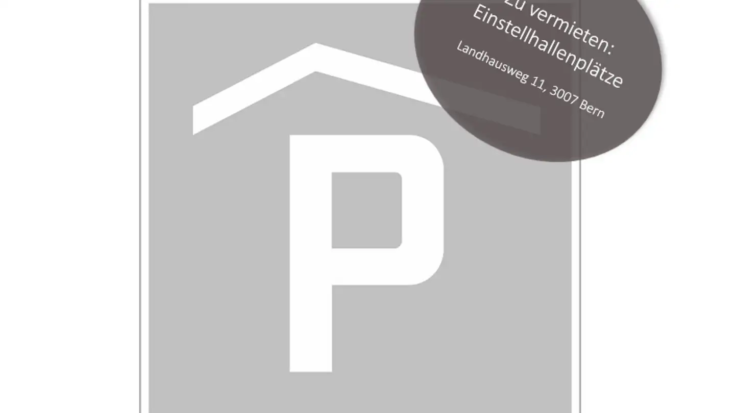 Parkplatz im Freien mieten - Landhausweg 11, 3007 Bern