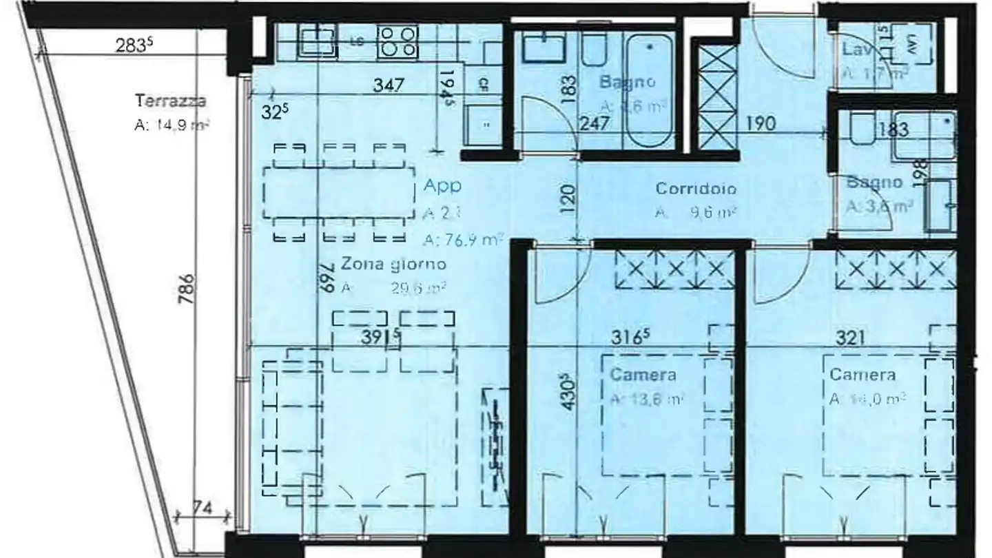 Appartamento in affitto - Via Acquedotto, 6814 Cadempino