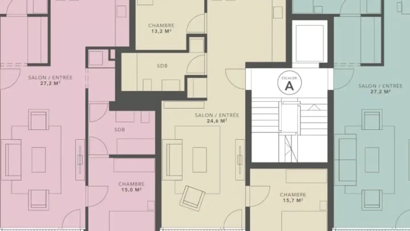 Appartement à louer - Chemin De Pierrefleur 88, 1004 Lausanne