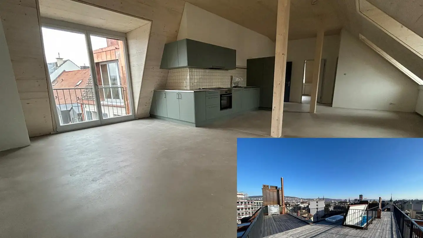 Loft mieten - Kalkbreitestrasse 3, 8003 Zürich