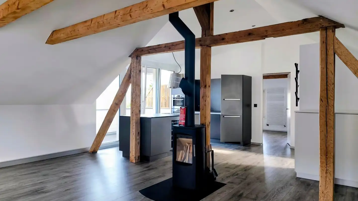Attique à louer - Unterdorfstrasse 27, 3612 Steffisburg - Photo 3