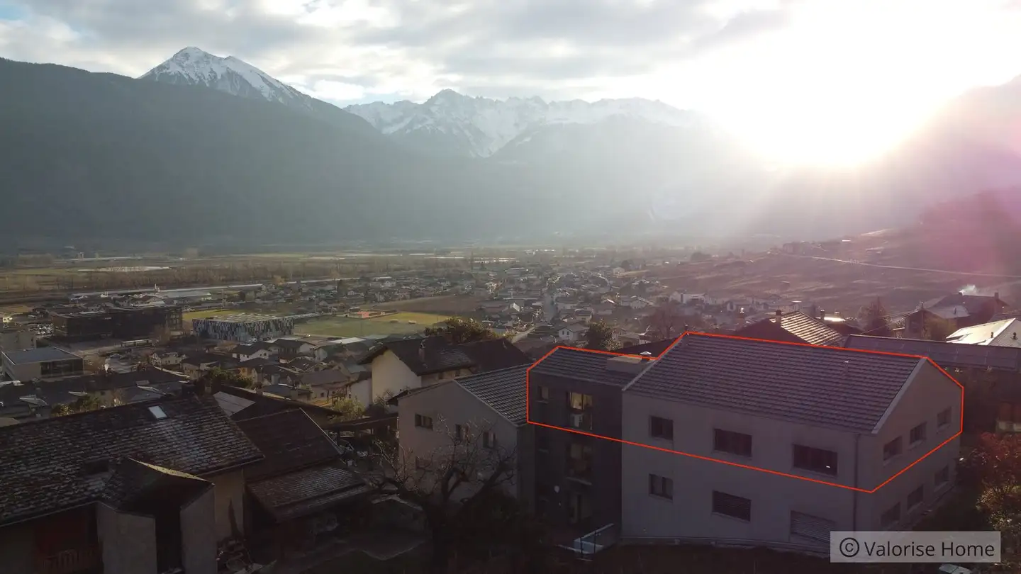 Dachgeschosswohnung kaufen - Rue De La Fontaine 116, 1926 Fully