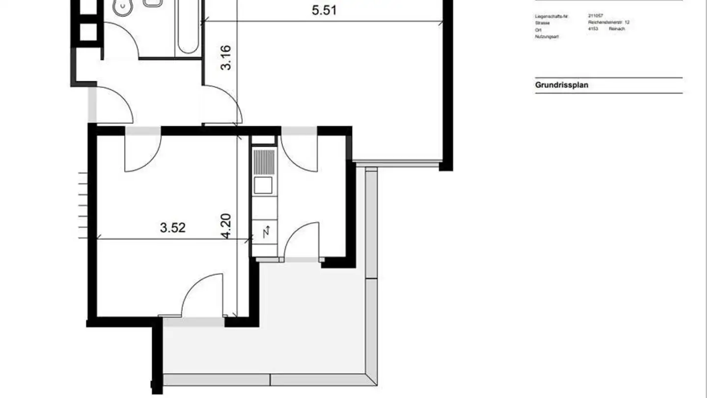 Apartment for rent - Reichensteinerstrasse 12, 4153 Reinach BL - Photo 4