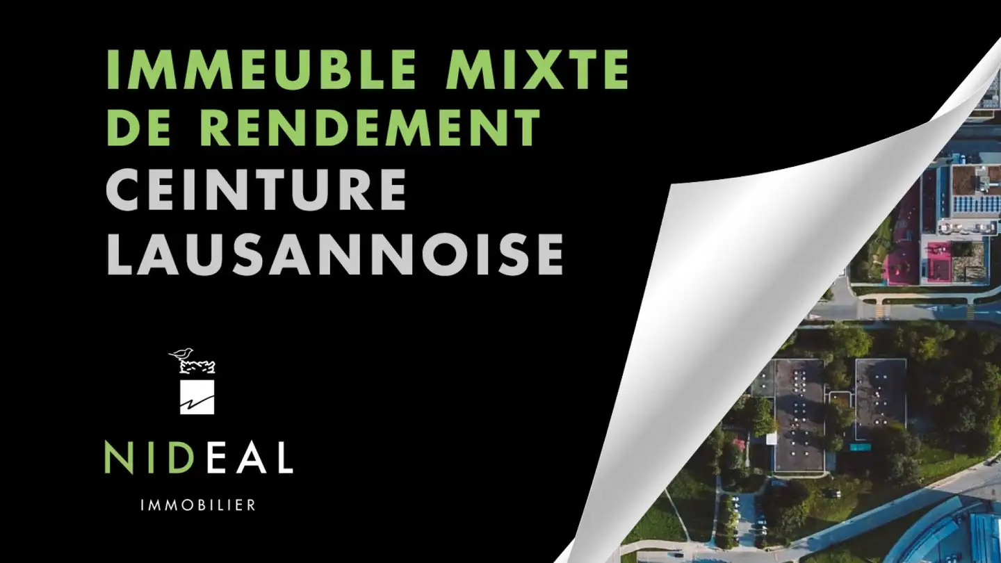 Mixed-use building for sale - 1000 Lausanne 25