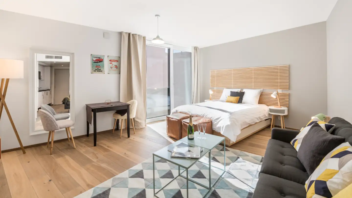 Furnished apartment for rent - Rue Des Noirettes 20, 1227 Carouge GE