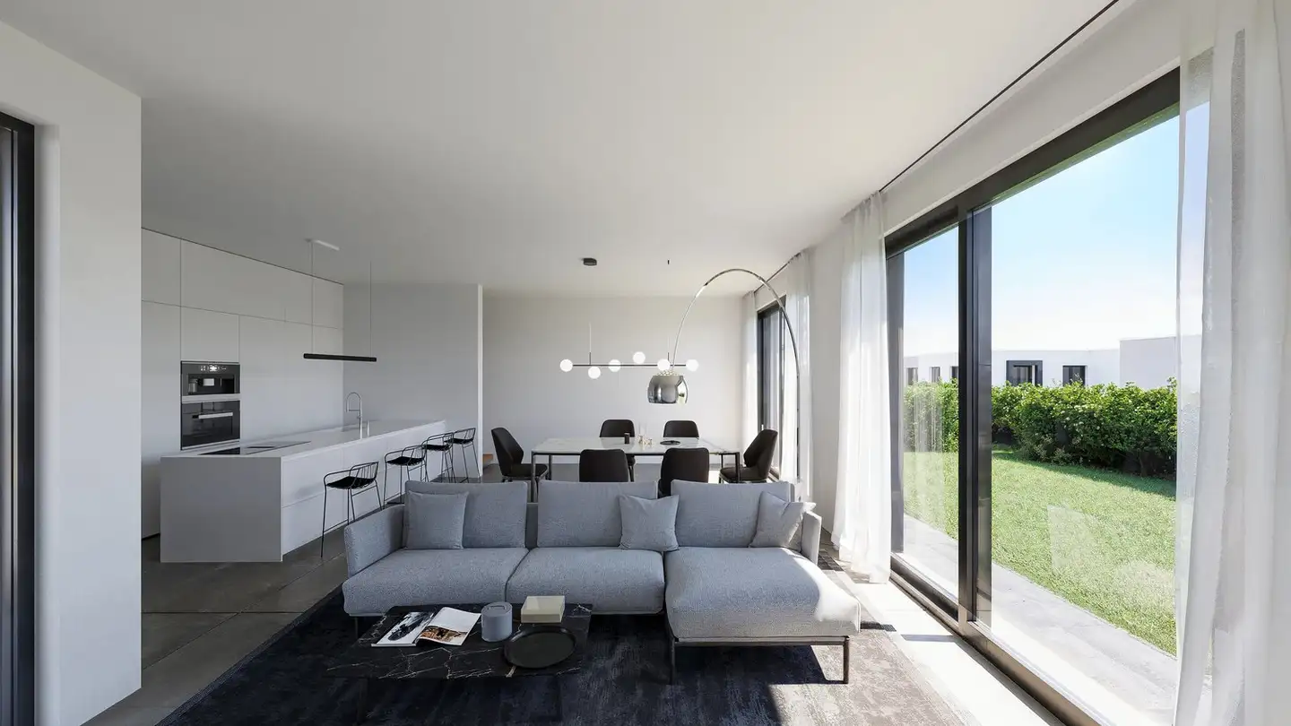 Maison jumelle à vendre - Via San Rocco 3, 6930 Bedano