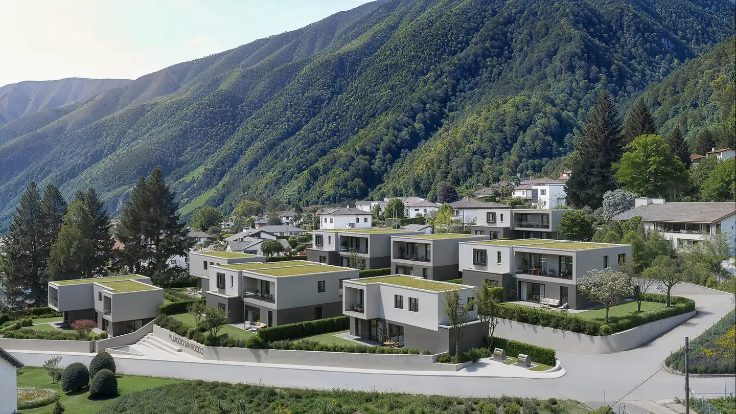 Doppelhaushälfte kaufen - Via San Rocco 3, 6930 Bedano - Foto 3